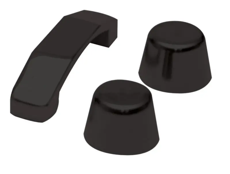 Rampage 1997-2006 Jeep Wrangler(Tj) Hood Footman Loop - Black 1