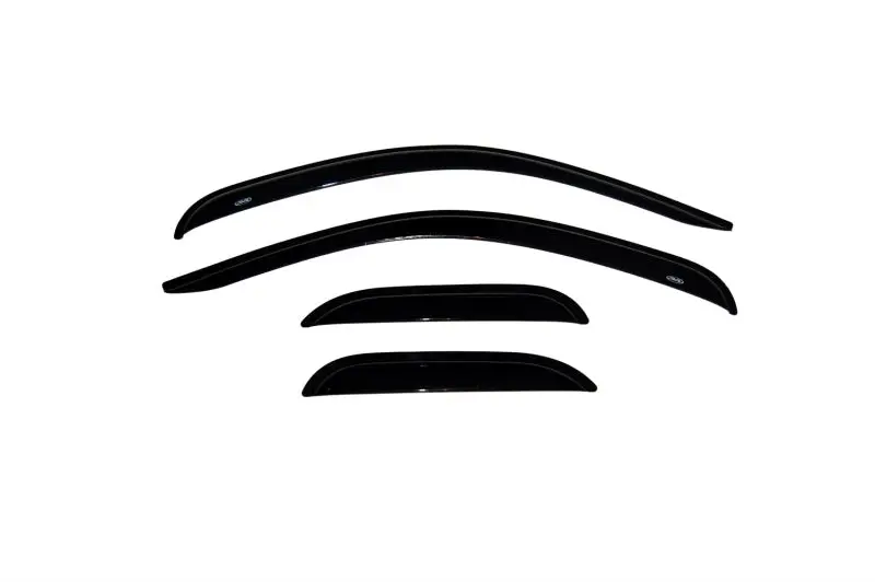 Avs 07-13 Chevy Silverado 1500 Ext. Cab Ventvisor Outside Mount Window Deflectors 4Pc - Smoke 2