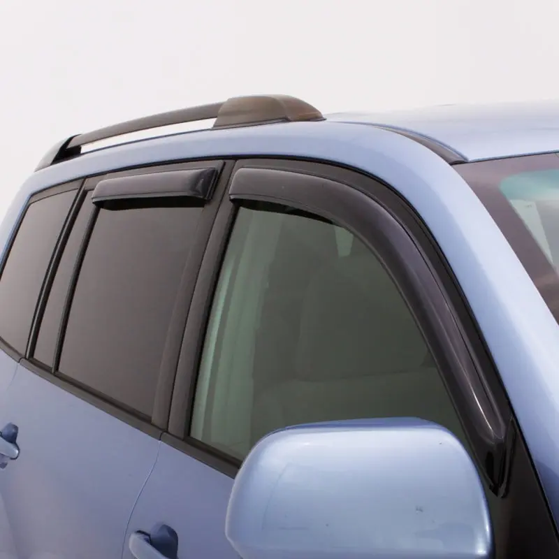 Avs 17-22 Nissan Kicks Ventvisor Outside Mount Window Deflectors 4Pc - Smoke 2