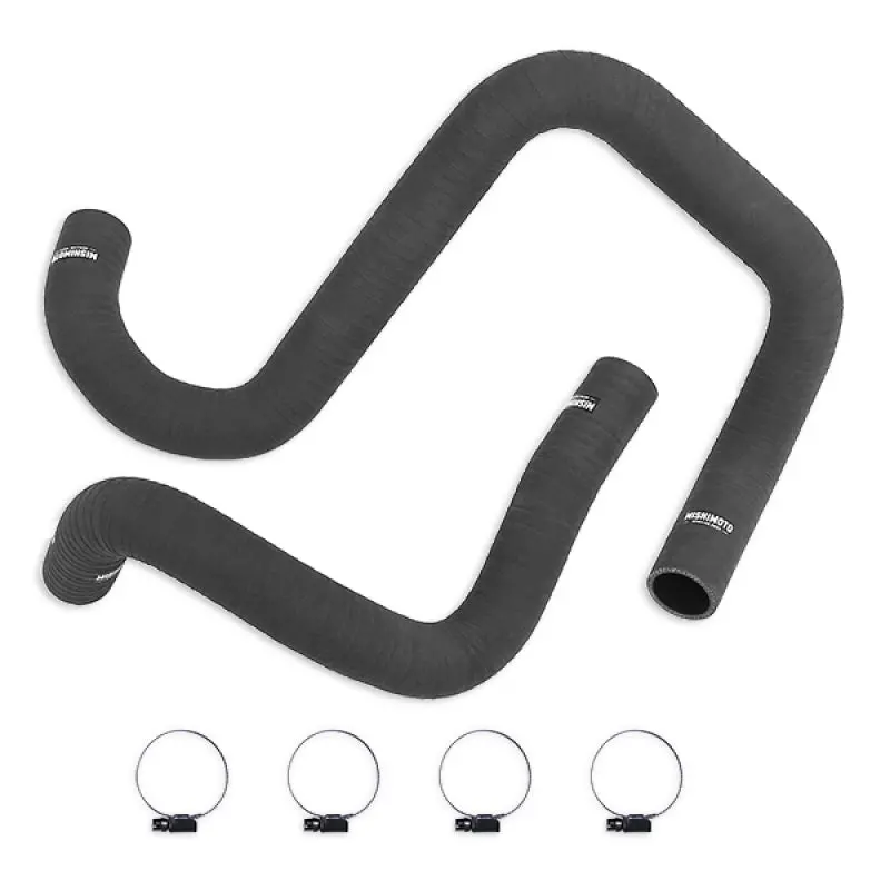 Mishimoto 2012+ Jeep Wrangler 6Cyl Matte Black Silicone Hose Kit 2