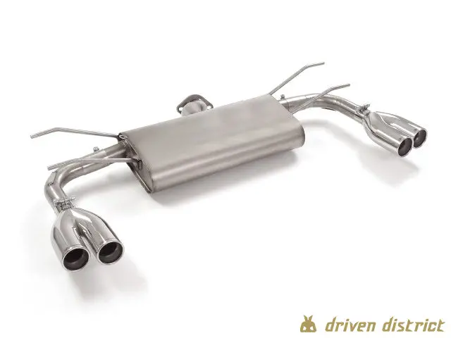 Fiat 124 Spider Ragazzon Axle-Back Exhaust 70Mm Tips 2