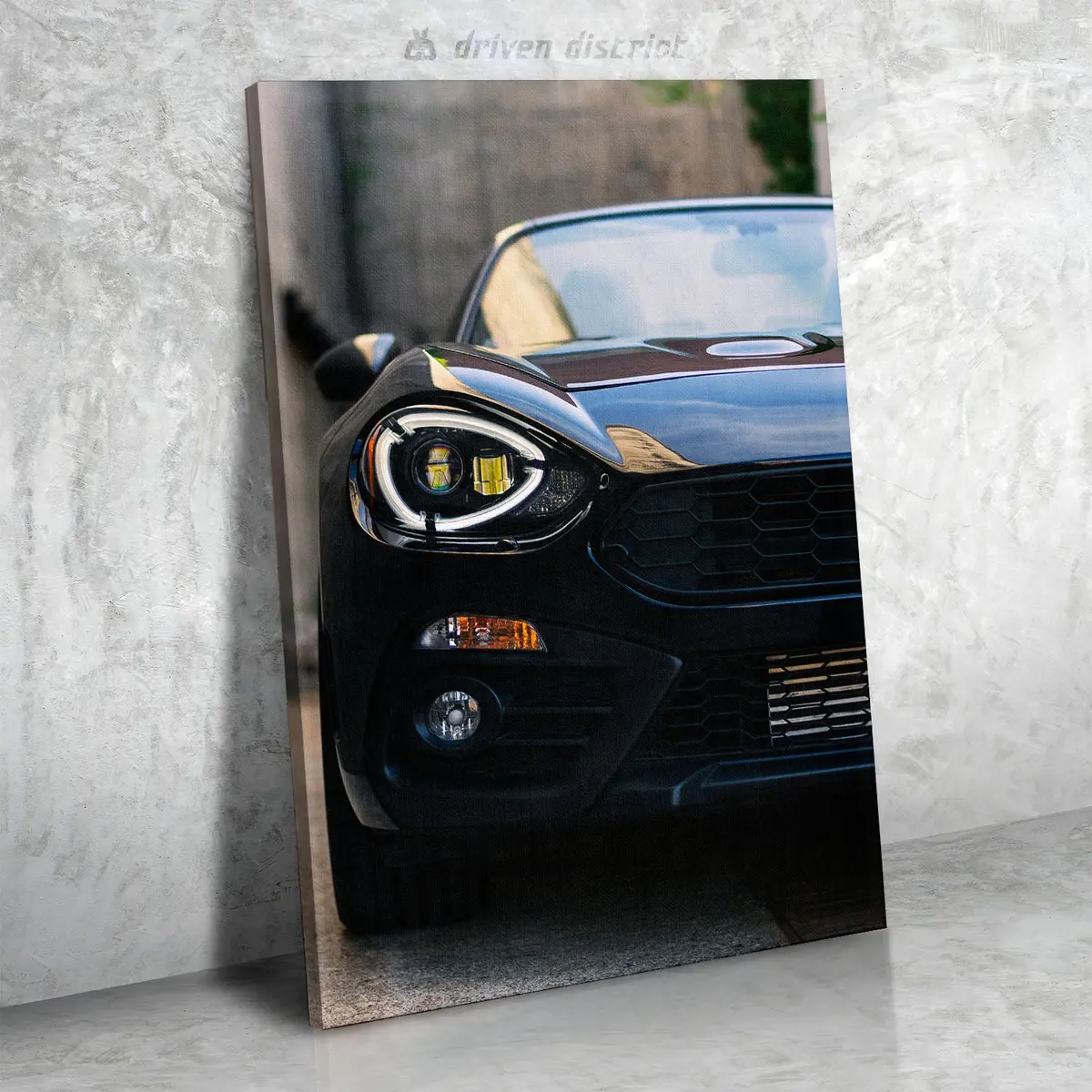 Abarth 124 Spider Headlight Canvas 1