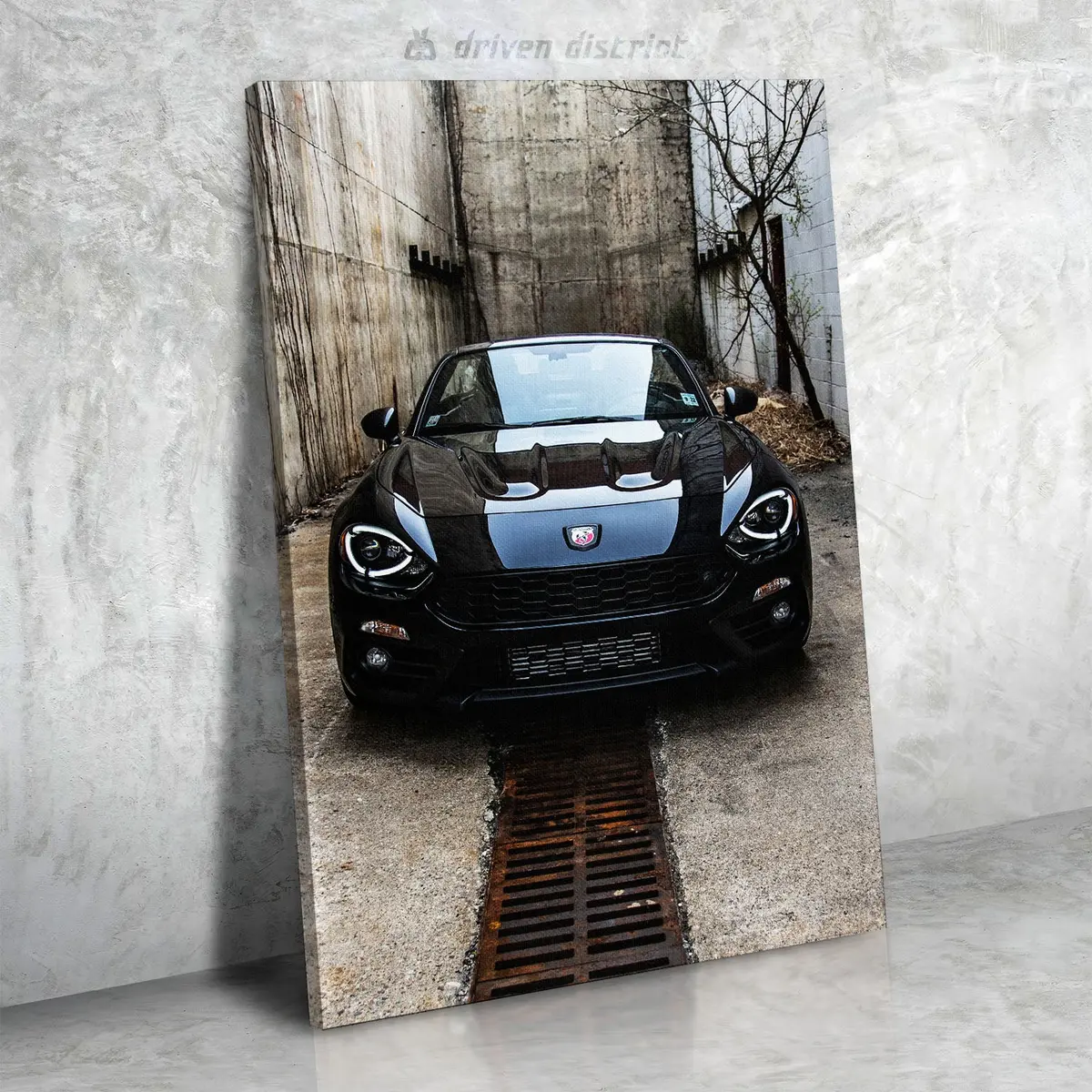 Abarth 124 Spider Canvas 1