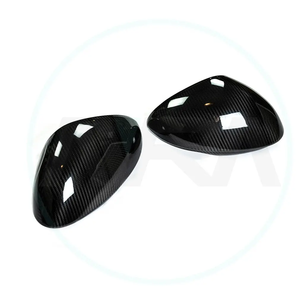 Alfa Romeo Giulia Carbon Fiber Mirror Caps | Avra 1