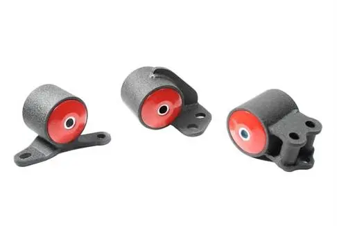 Innovative 96-00 Civic B-Series Black Steel Replacement Rear T Bracket 2