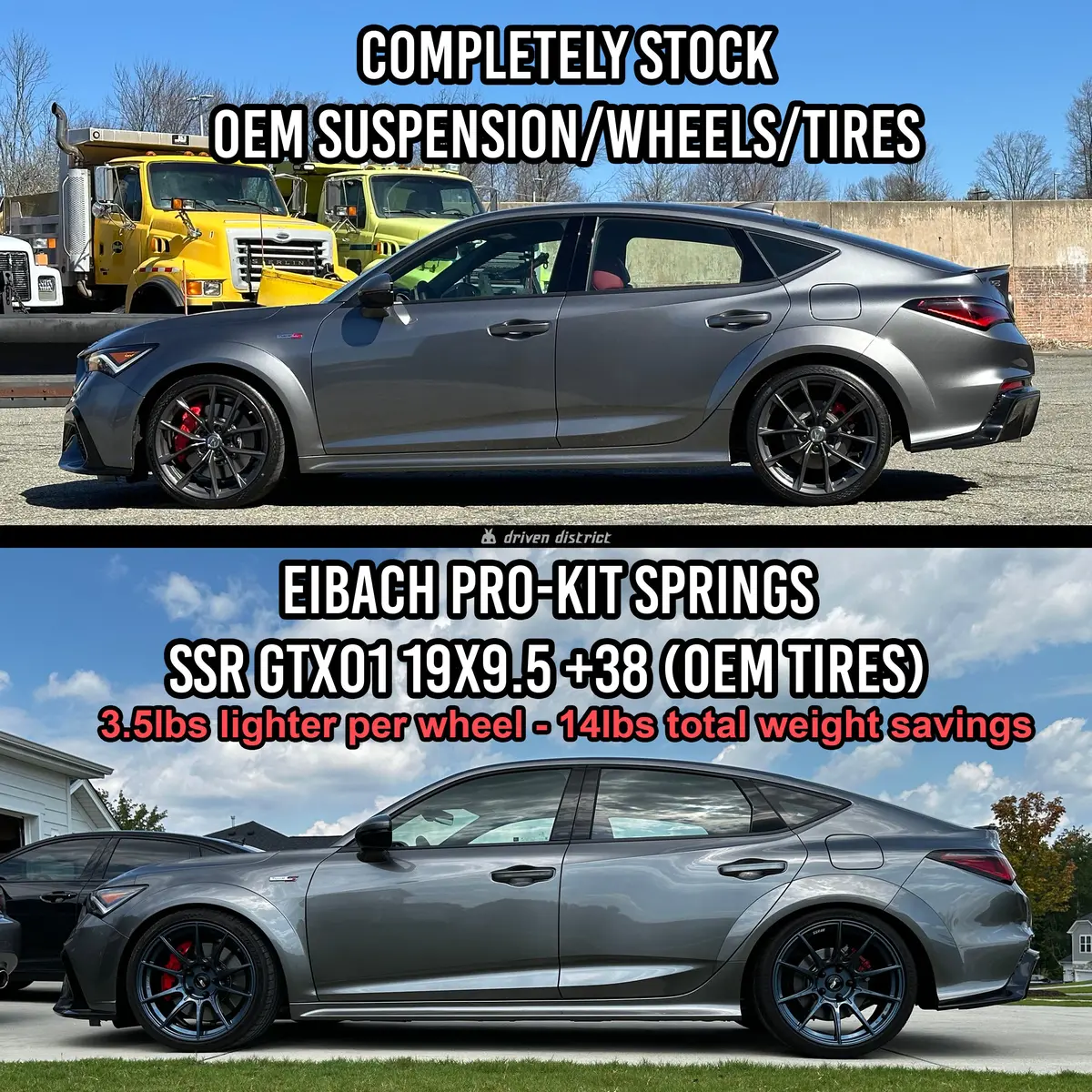 Eibach Acura Integra Type S De5 Prokit Spring Kit 2