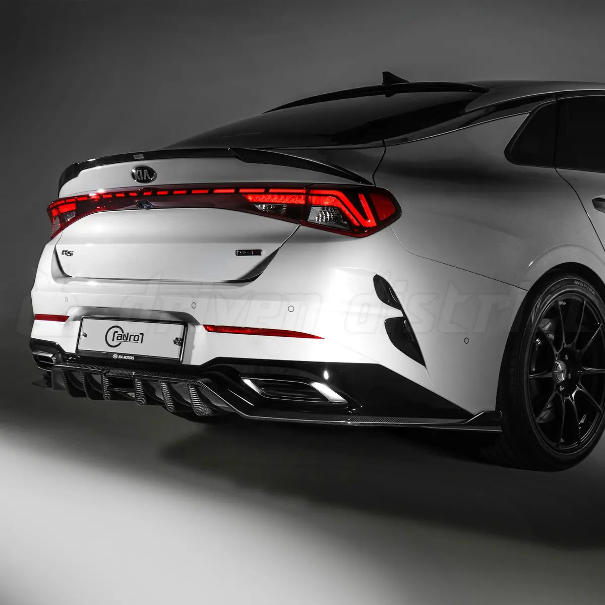 Kia K5 Carbon Fiber Rear Diffuser - Adro 1