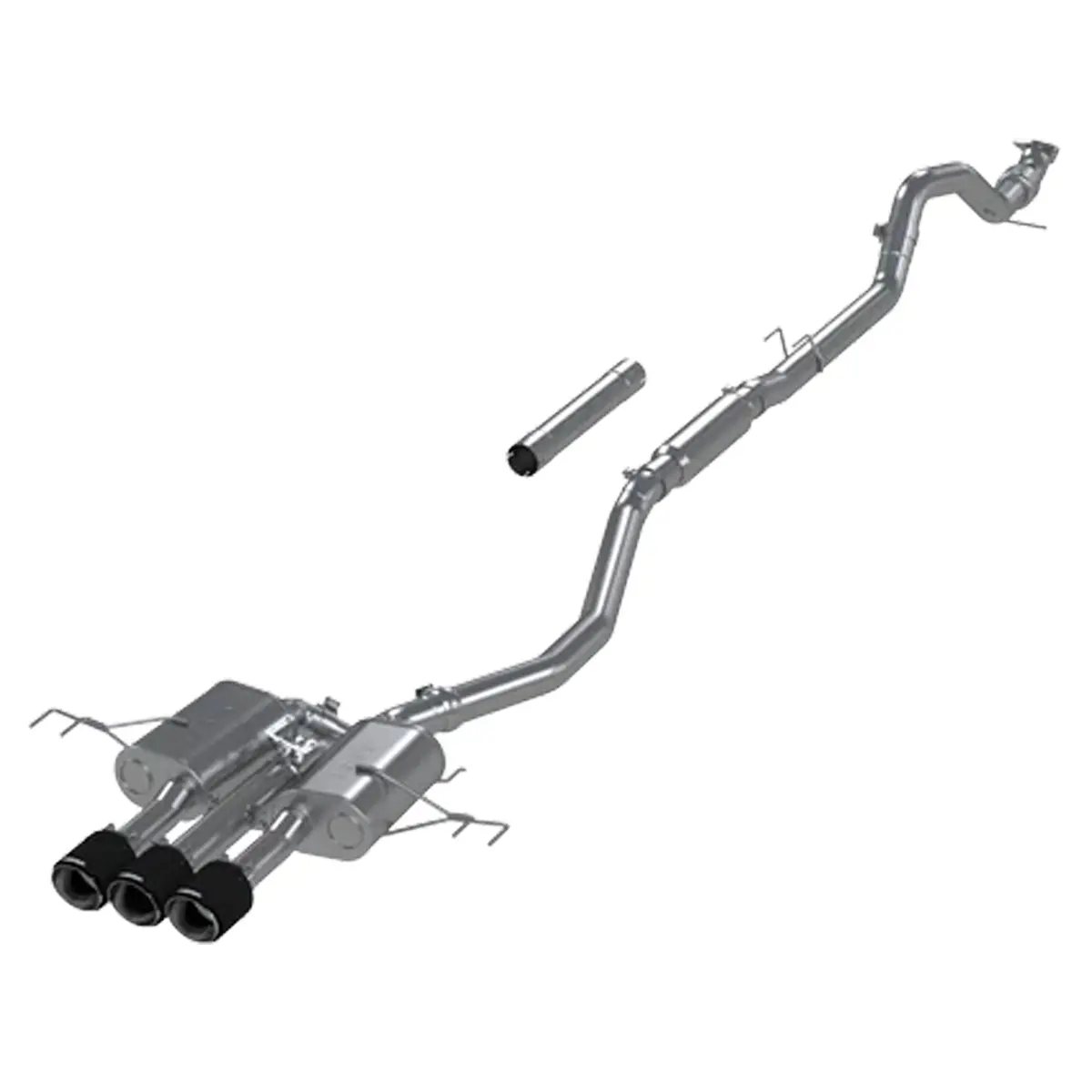 Mbrp 2024+ Acura Integra Type-S Armor Pro 3In Active Profile Catback Exhaust  - Carbon Fiber Tips 1