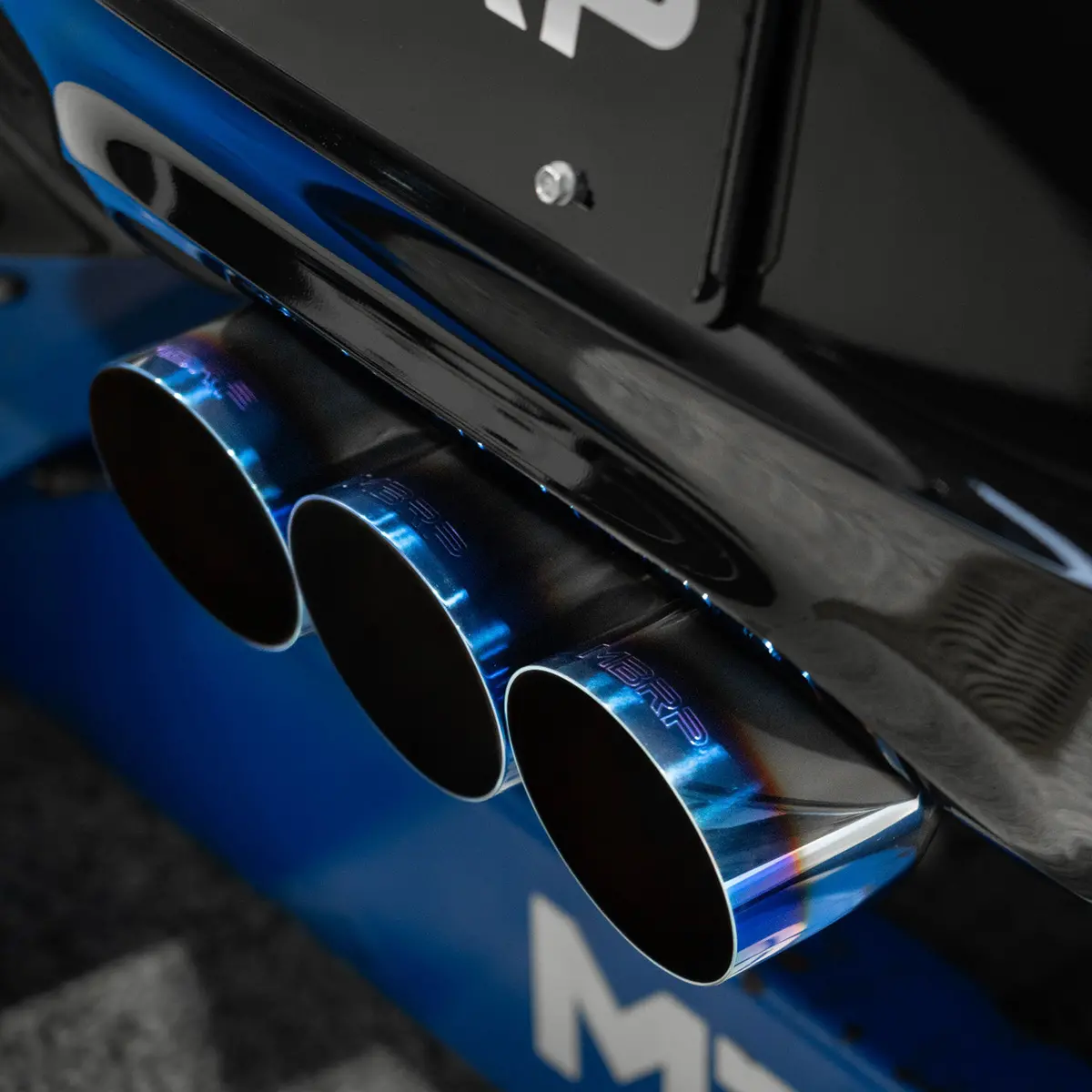 Mbrp 2024+ Acura Integra Type S 3In Cat-Back Triple Center Outlet Exhaust W/Burnt Tips 2