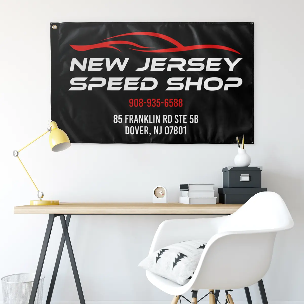 New Jersey Speed Shop Flag 2