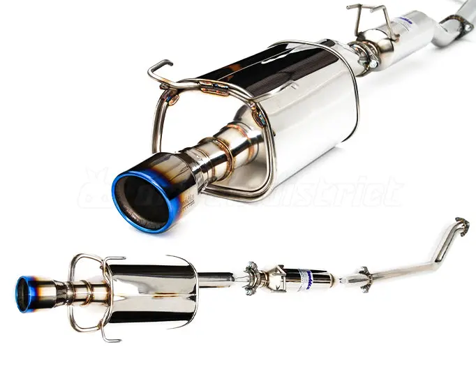 Invidia Acura Rsx Type S Q300 Cat-Back Exhaust Rolled Titanium Tip 70Mm Pipe 1