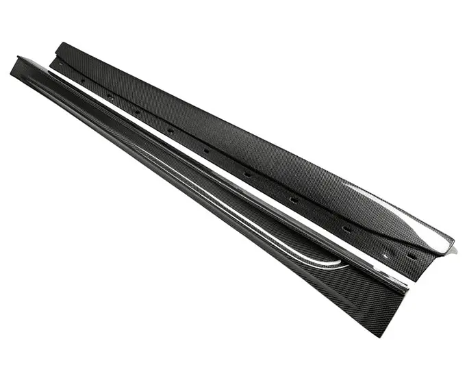 Seibon Tesla Model 3 Carbon Fiber Side Skirts 17-20 1