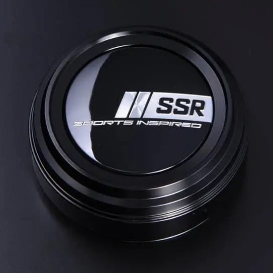 Ssr Racing Sports Inspired Center Cap Aluminum B-Type High - Black 1