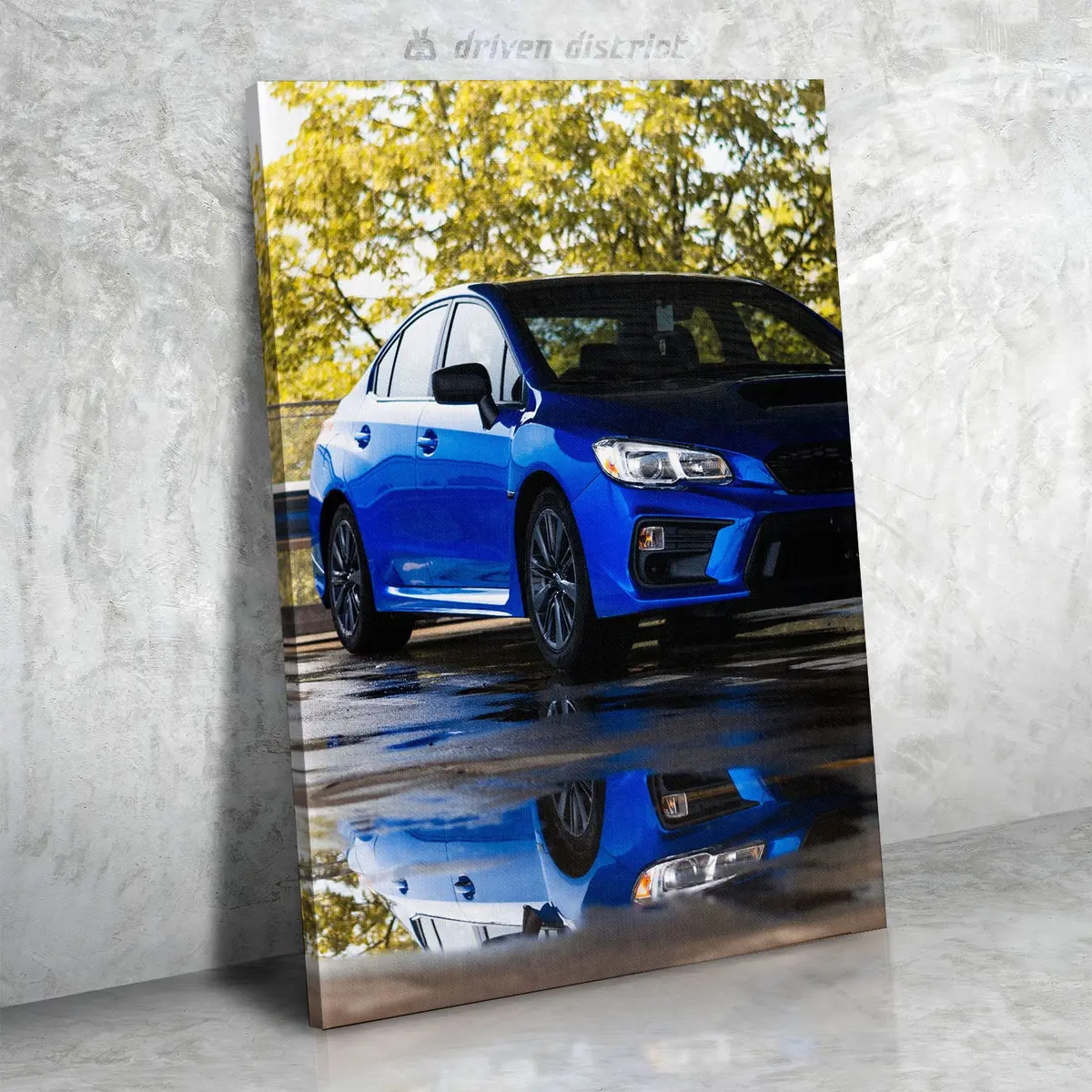 Subaru Wrx Canvas (Blue) 1