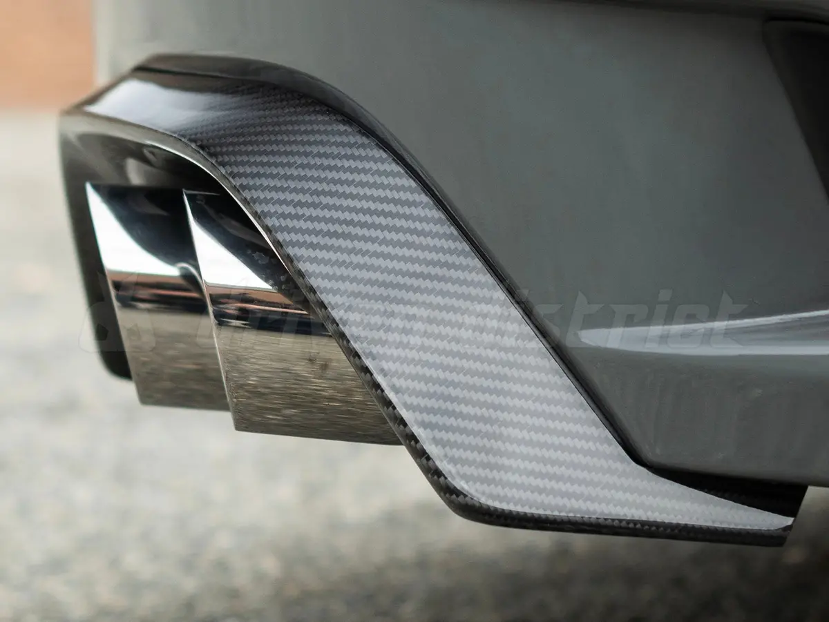Three Hundred Abarth 124 Spider Carbon Fiber Rear Diffuser 2
