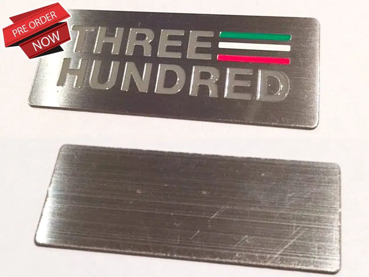 Three Hundred Stainless Steel Decorative Plate 1