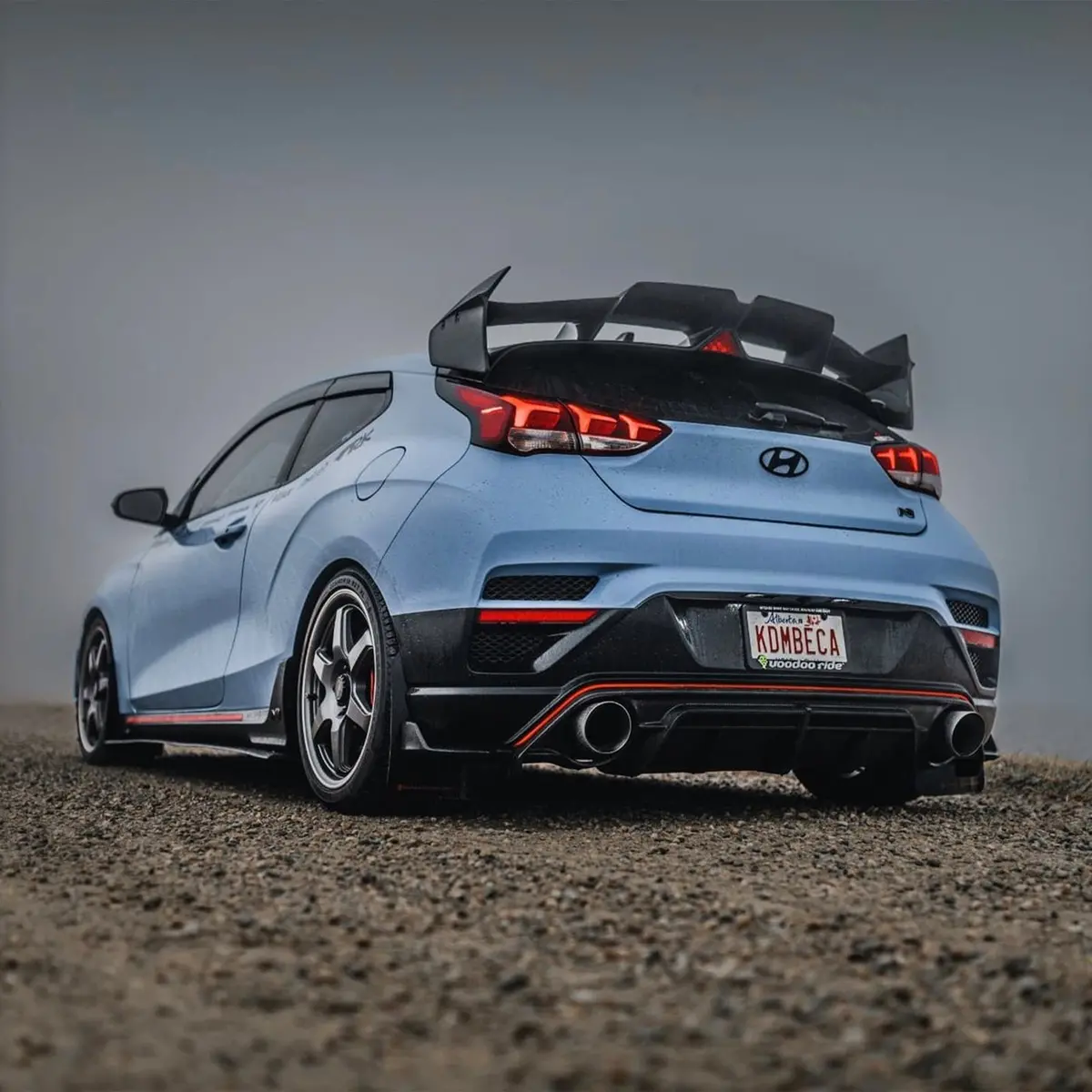 Hyundai Veloster N Carbon Fiber Spoiler (V2) - Adro 1