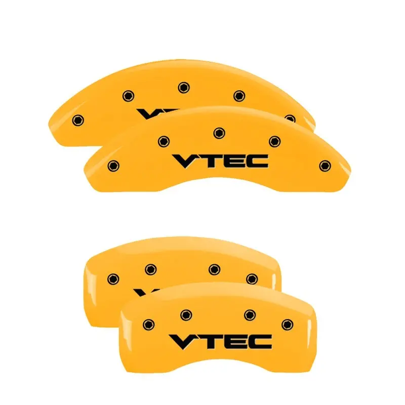Mgp Engraved Caliper Covers – Pontiac Gxp Yellow Finish For 2005 Bonneville Front & Rear 1