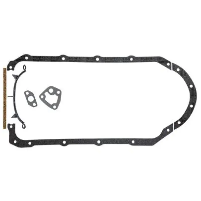 Moroso Nitrile/Butadiene Oil Pan Gasket Kit For Pontiac 301–455 Cid V8 Engines 1