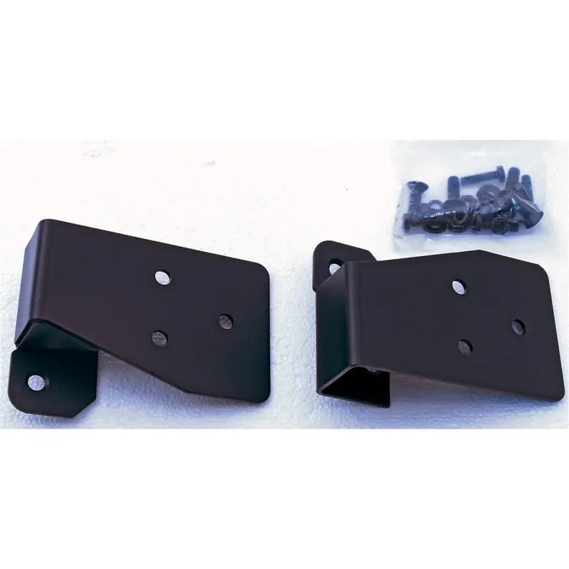 Rugged Ridge Mirror Relocation Brackets — Black Finish For 2003–2006 Jeep Wrangler 1