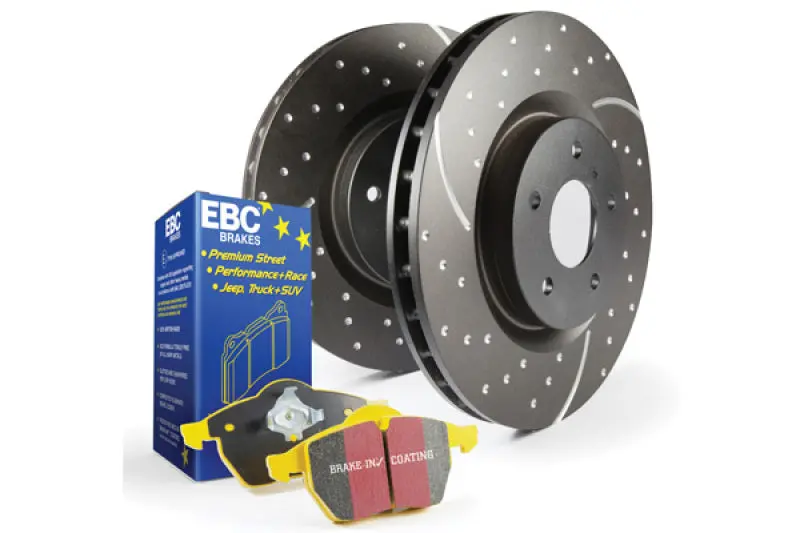 Ebc Yellowstuff Brake Pad And Gd Rotor Kit – S5 Performance Package 1