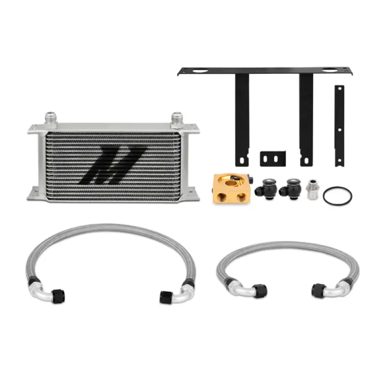 Mishimoto 10-12 Hyundai Genesis Coupe 2.0T Thermostatic Oil Cooler Kit 1