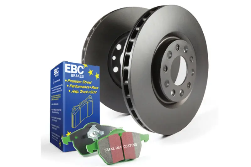 Ebc Greenstuff Brake Pad & Rk Rotor Kit – High-Performance Street Replacement Set 1