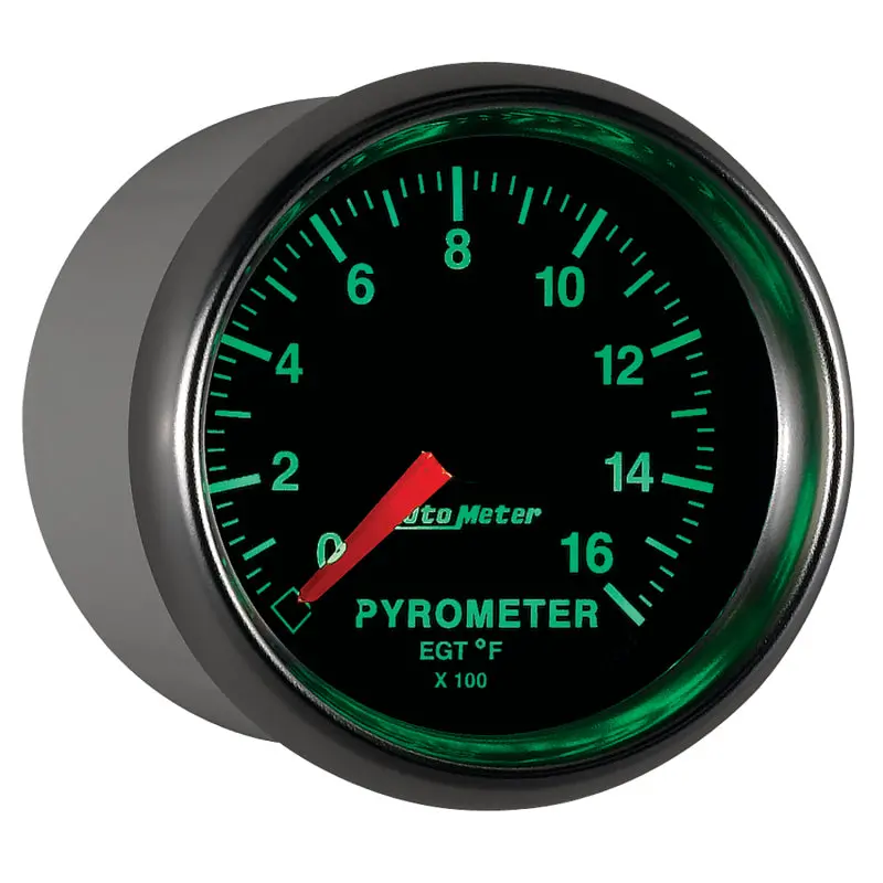 Autometer Gs Series Full-Sweep Electronic Pyrometer Gauge – 0–1600°F Range 2