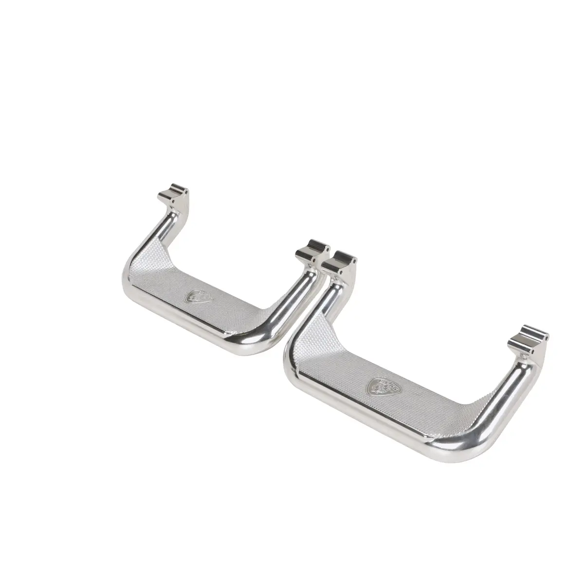 Carr Super Hoop Side Steps – Polished Xm3 Finish, Pair For Easy Entry/Exit Assistance 1