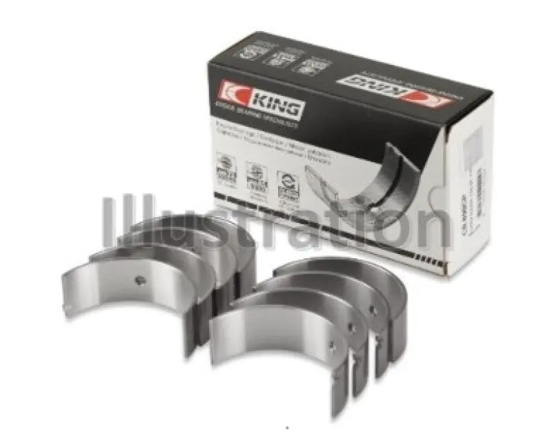 King Engine Bearing Set For Ford Escort 1.6L (1981–1984) – Connecting Rod Bearings, +1.0Mm Oversize 1