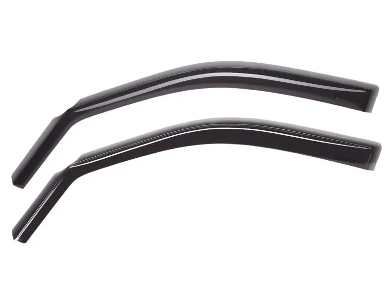 Weathertech Front Side Window Deflectors For 2011+ Jeep Grand Cherokee – Dark Smoke Tint, Precision-Fit Aerovane Design 1