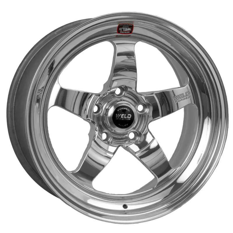 Weld S71 17X10 / 5X4.5 Bp / 7.4In. Bs Polished Wheel (Low Pad) - Non-Beadlock 1