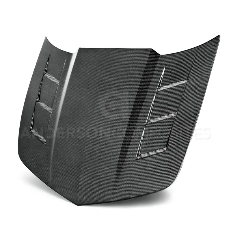 Anderson Composites Carbon Fiber Hood For 2010–2013 Chevrolet Camaro Tsii-Style 1