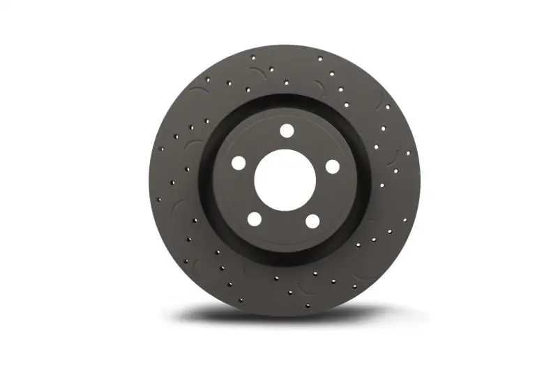 Hawk Talon Slotted & Drilled Brake Rotors – Premium Cast Iron, Precision-Machined For Enhanced Cooling & Bite 1