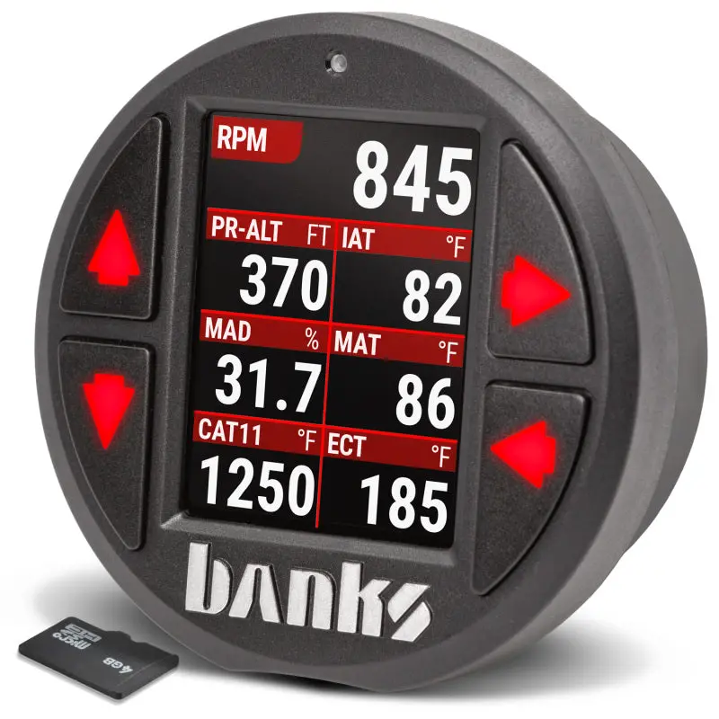 Banks Power Idash Data Pro Can Gauge Expansion Kit – Compatible With 2008+ Vehicles 1