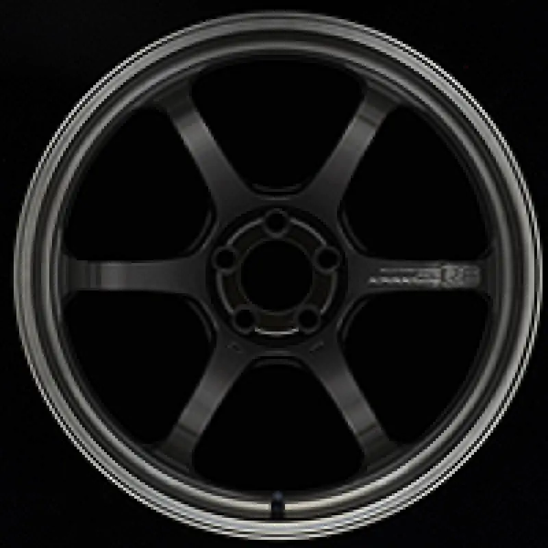 Advan R6 Forged Alloy Wheel – 20X9.5", +35Mm Offset, 5X114.3, Graphite Finish With Black Coating 1