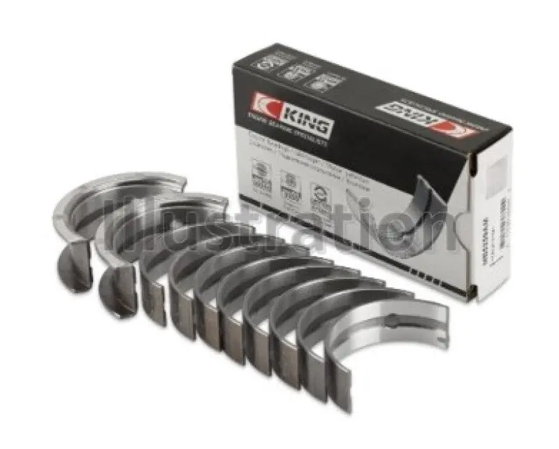King Engine Bearings Main Bearing Set For Opel 1.7D — Oversize +0.25Mm 1