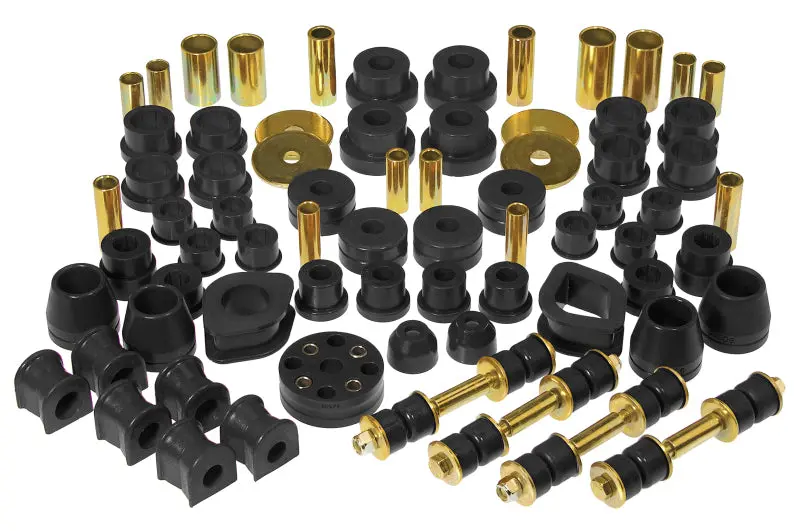 Prothane Total Suspension Bushing Kit For 1970–1973 Datsun 240Z – Complete Replacement Set, Black Polyurethane 1