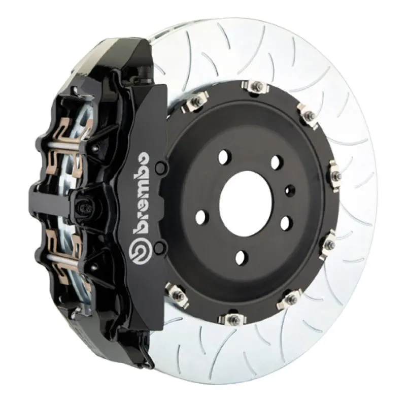 Brembo Gt Big Brake Kit – Front, 6-Piston Calipers, 380X34Mm Two-Piece Slotted Rotors – Fits 2009–2013 Infiniti Fx35/Fx50 & 2014–2017 Qx70 1