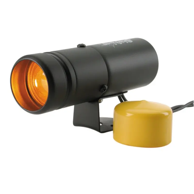 Autometer Amber Led Shift Light – Compact Black Housing 1