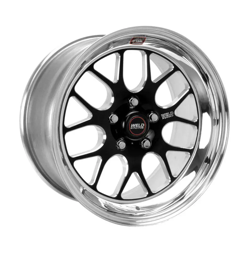 Weld S77 Hd Black Alloy Wheel — 17X5.2In, 6X5 Bolt Pattern, 2.5In Backspace, Non-Beadlock, Heavy-Duty Low-Pad Design 1