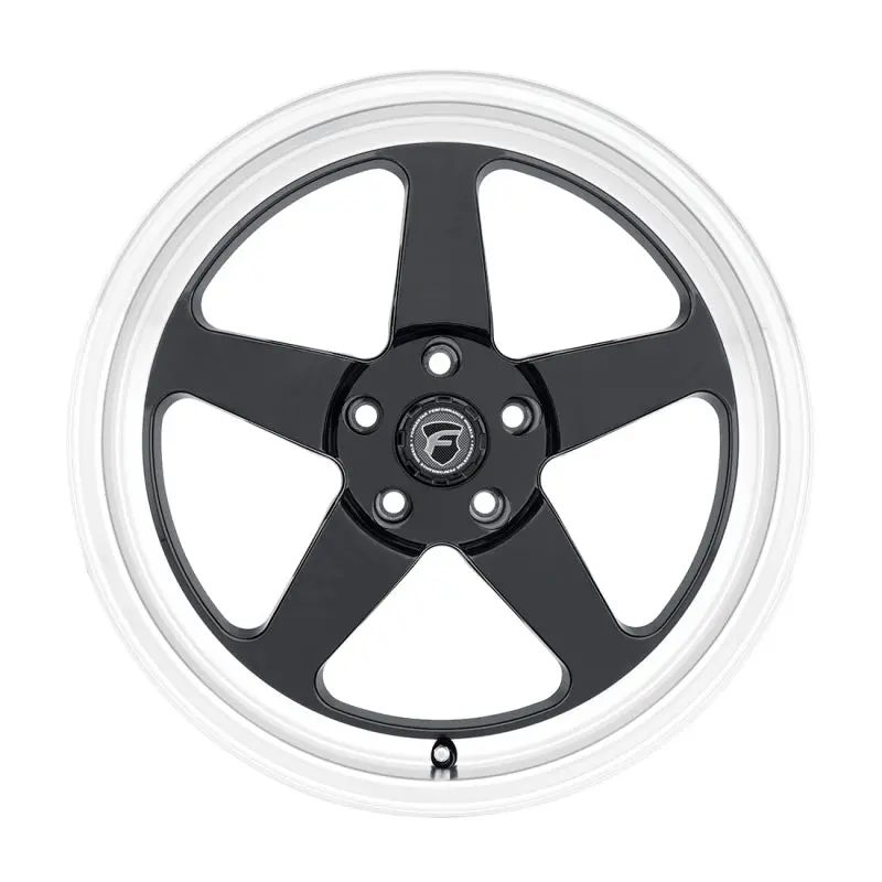 Forgestar D5 Drag 15X10 / 5X120.65 Bp / Et50 / 7.5In Bs Gloss Black Wheel 2