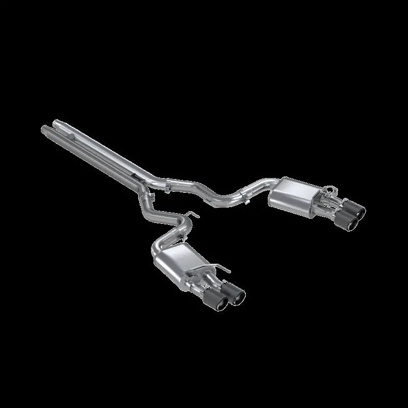 Mbrp Active Quad-Tip Cat-Back Exhaust System For 2018–2020 Ford Mustang Gt 5.0L 1