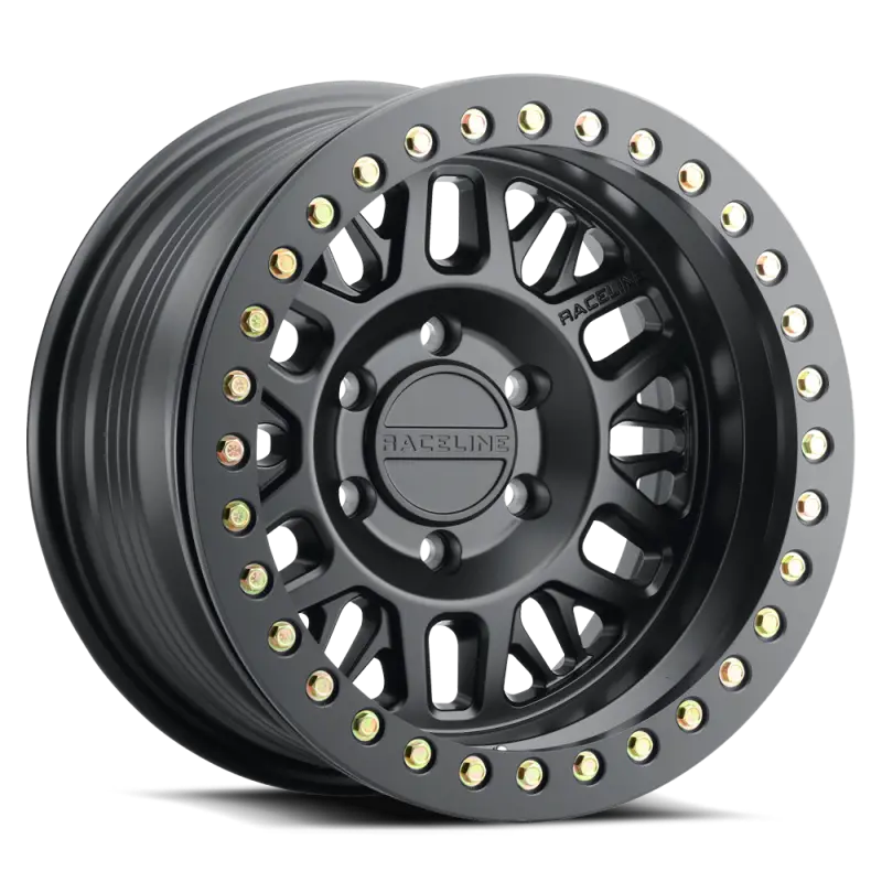 Raceline Rt951B Ryno Beadlock Wheel – 17×9", 6×135 Bolt Pattern, -12Mm Offset, 87.1Mm Center Bore, Satin Black 1