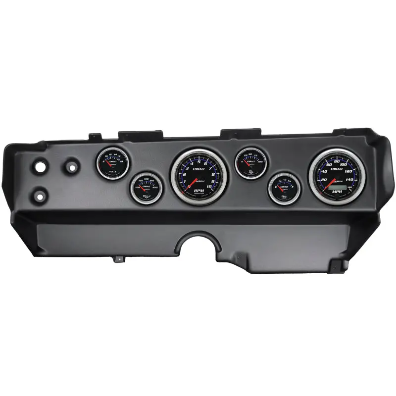 Autometer Cobalt 6-Gauge Dash Kit For 1970–1974 E-Body Dodge Challenger & Plymouth Cuda 1