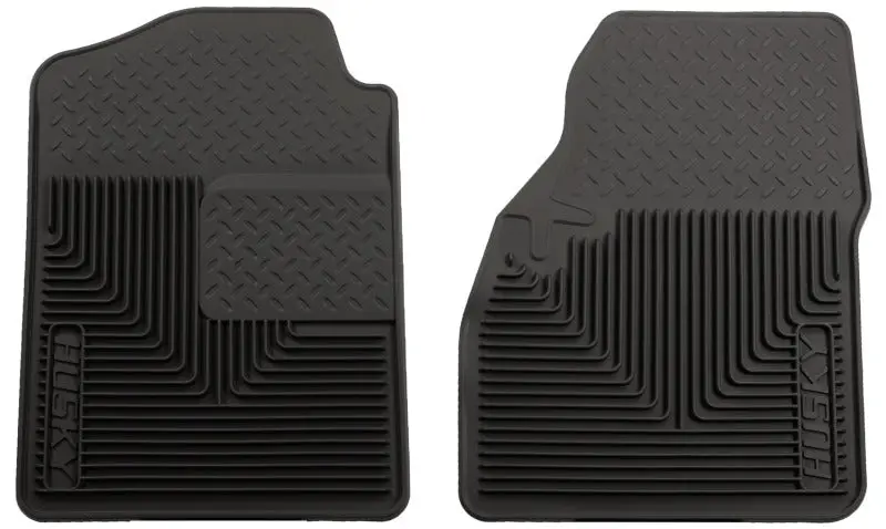 Husky Liners Heavy-Duty Front Floor Mats – Black, For 2000–2006 Chevy Silverado, Suburban, Gmc Sierra, And Yukon 1