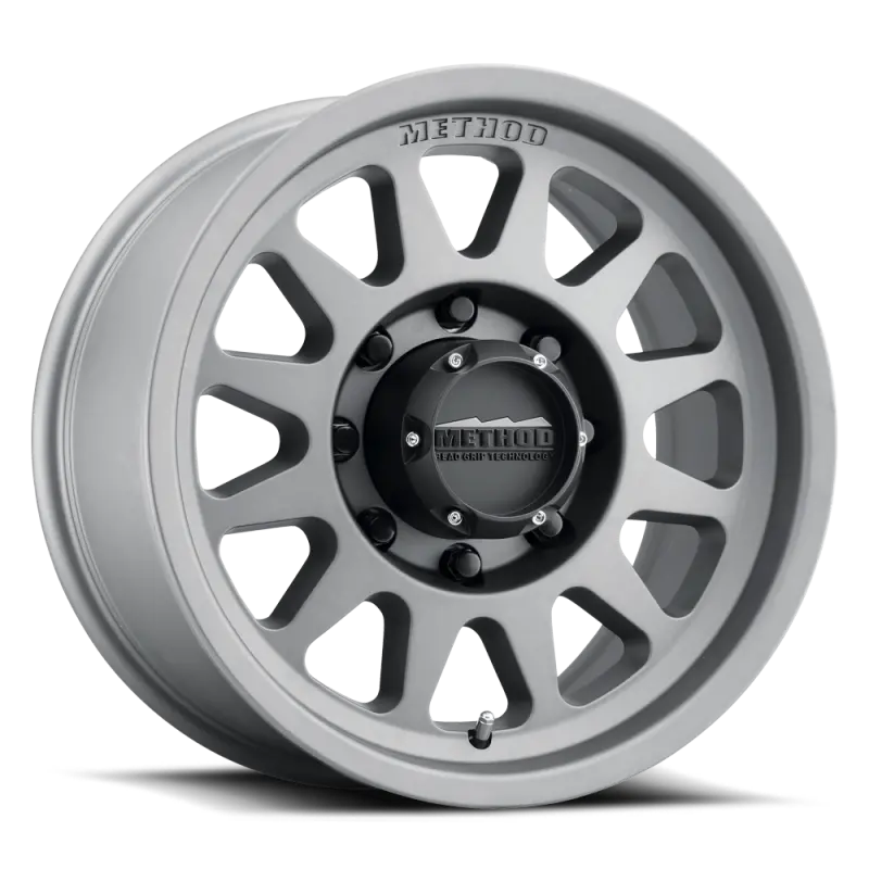 Method Mr704 Hd Off-Road Wheel – 17X9 Inches, 8X180 Bolt Pattern, 18Mm Offset, 130.81Mm Center Bore, Titanium Finish 1