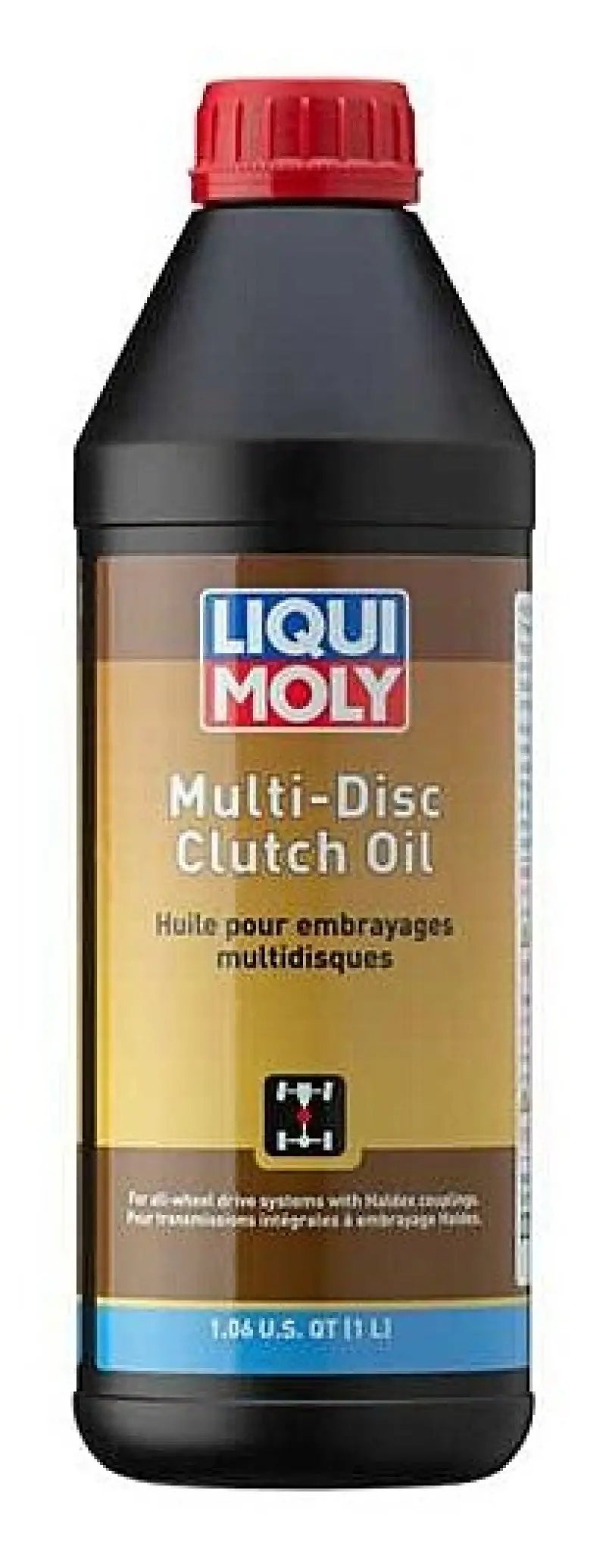 Liqui Moly Multi-Disc Clutch Gear Oil – 1-Liter Formula For Haldex, Quattro, And 4Motion Awd Systems 1