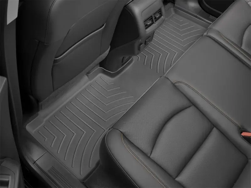 Weathertech Custom Rear Floor Liners – Black, For 2021+ Genesis G80 1
