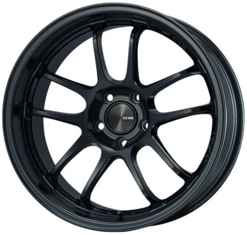 Enkei Pf01Evo Forged Alloy Wheel – 18×9.5 Inches, +12Mm Offset, 5×114.3, 75Mm Center Bore, Matte Black 1